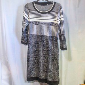 Ivanka Trump Sweater Bodycon Midi  Dress